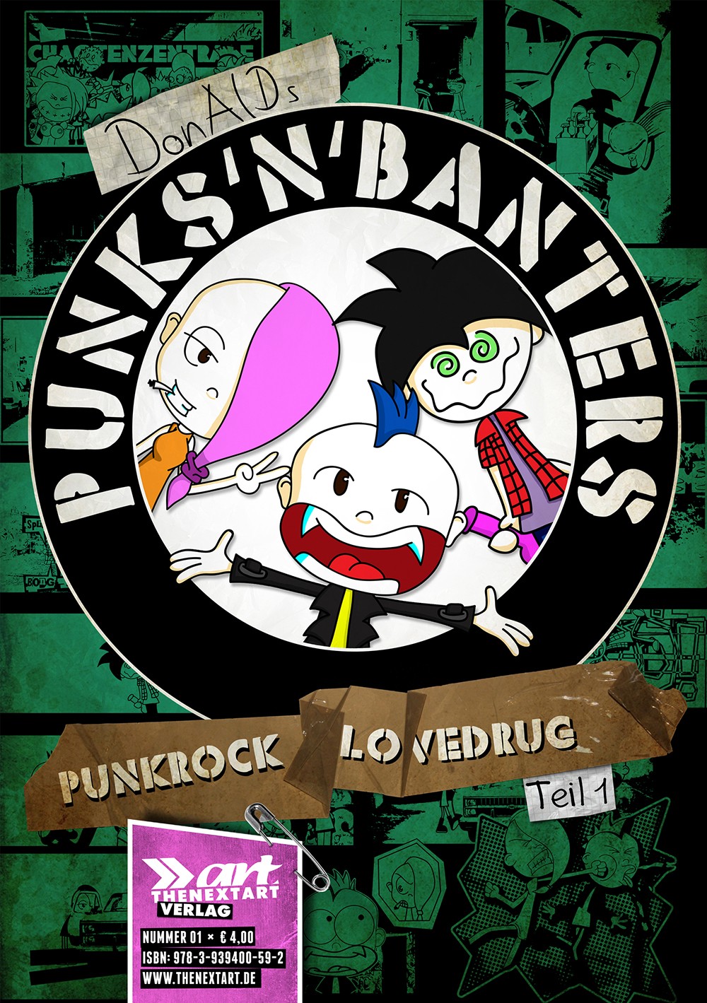 Cover – Punks'n'Banters Comic