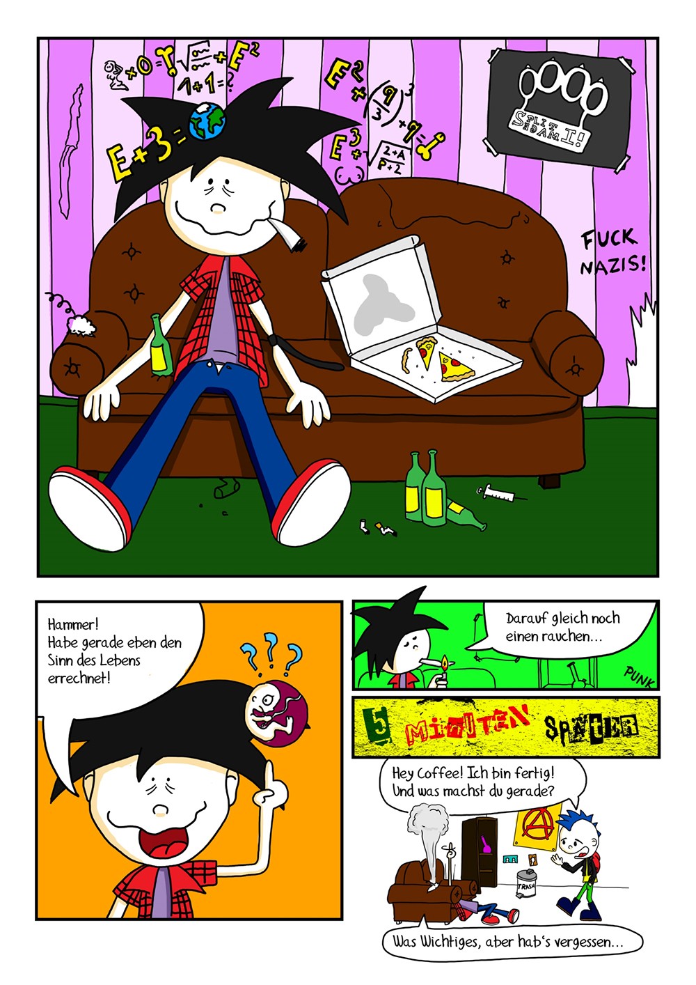Seite 01 – Punks'n'Banters Comic