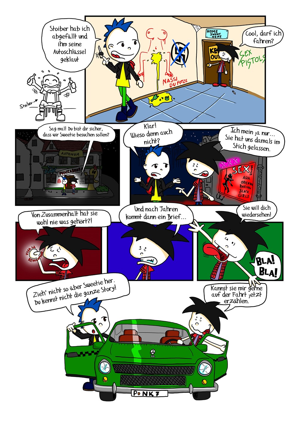 Seite 02 – Punks'n'Banters Comic