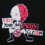 KEEP YOUR PUSSY CLEAN - Aufnäher bedruckt